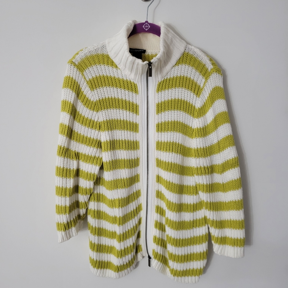 Lane Bryant Chunky Knit Zippered Sweater